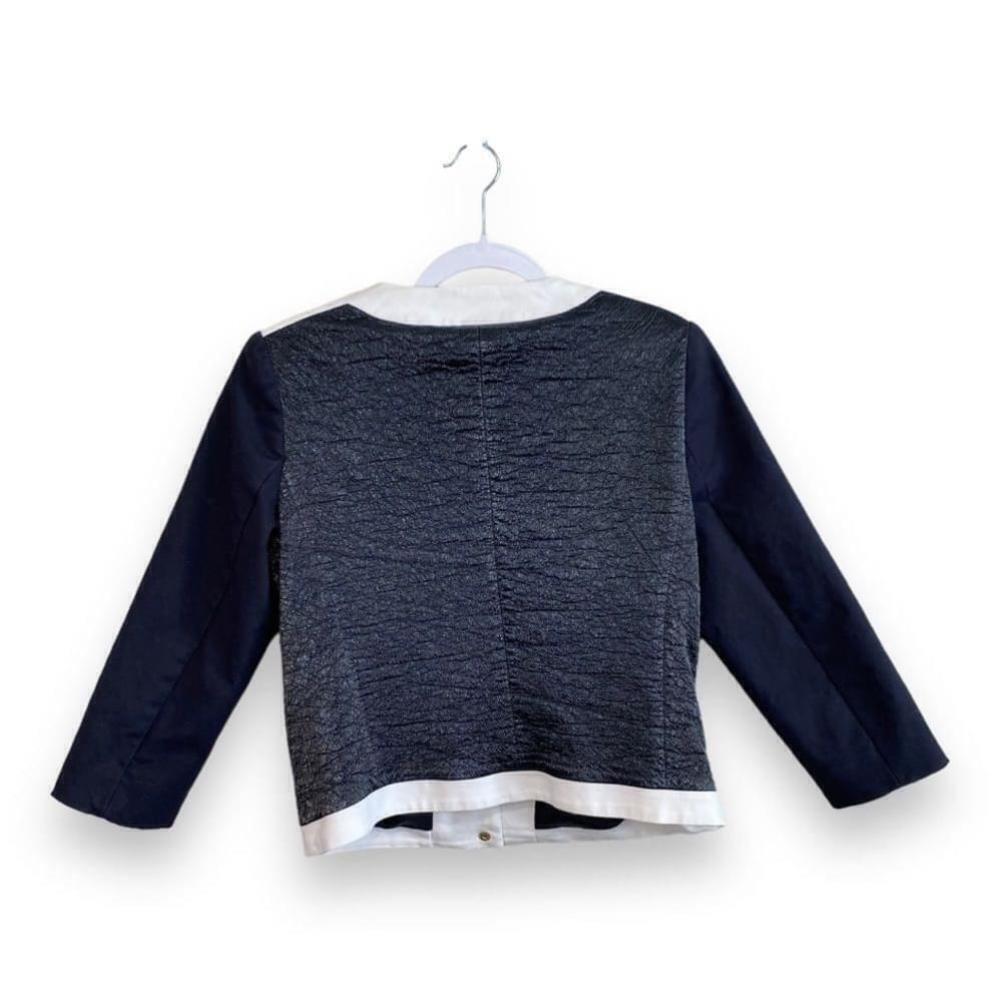 Michael Kors - Navy/White Crop Blazer - 6 - china - Picture 7 of 9